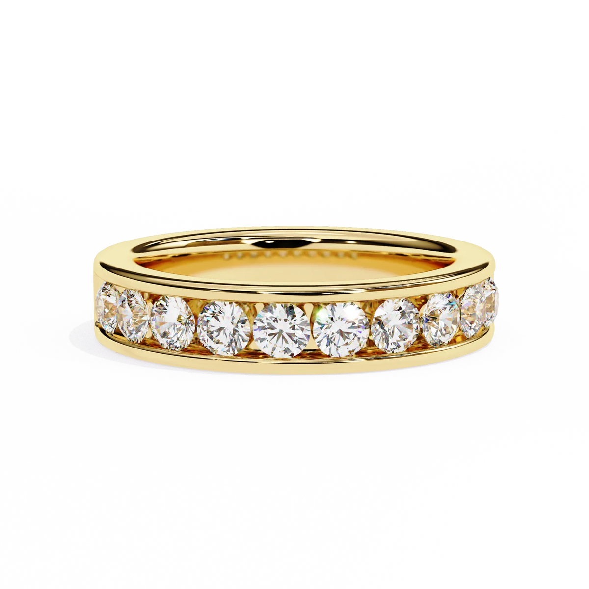 Signature Channel Lab Grown Diamond Band - Ophiratbf