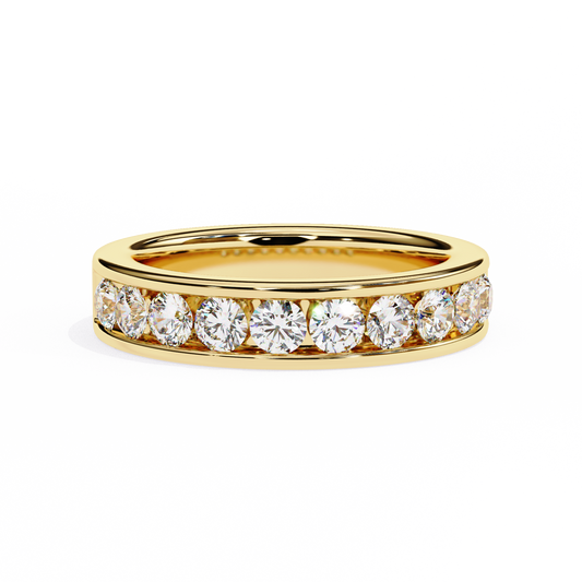 Signature Channel Lab Grown Diamond Band