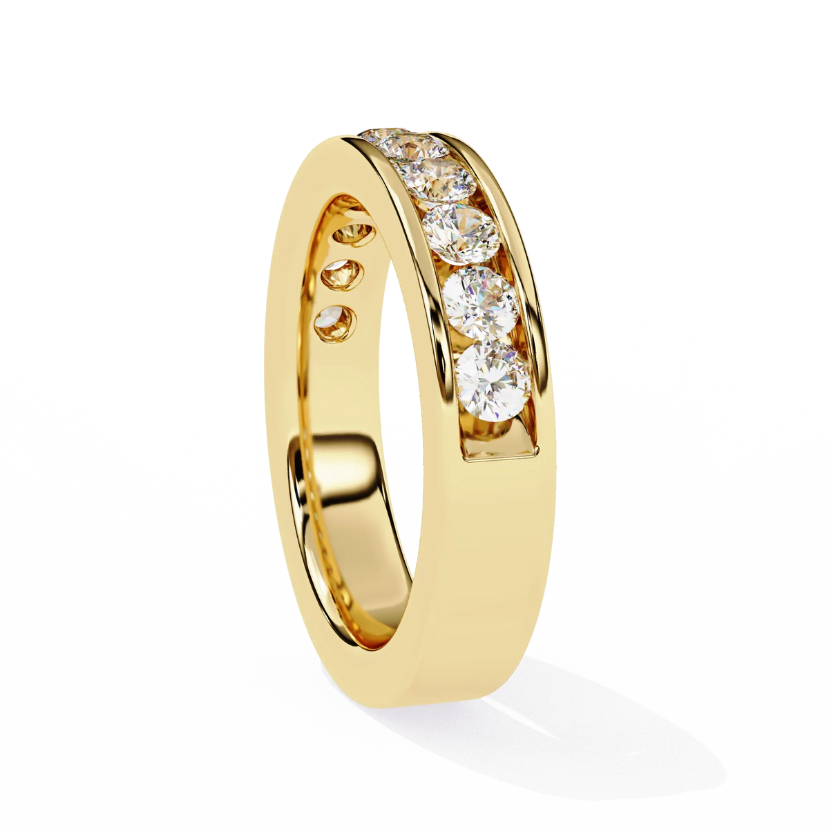 Signature Channel Lab Grown Diamond Band - Ophiratbf