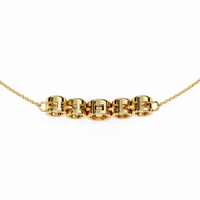 Nova Five Stone Lab Grown Diamond Necklace - Ophiratbf