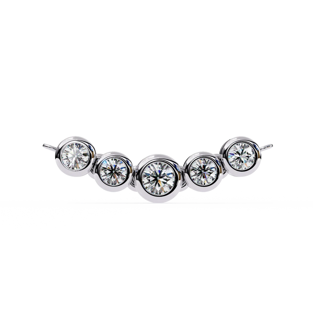 Nova Five Stone Lab Grown Diamond Necklace - Ophiratbf