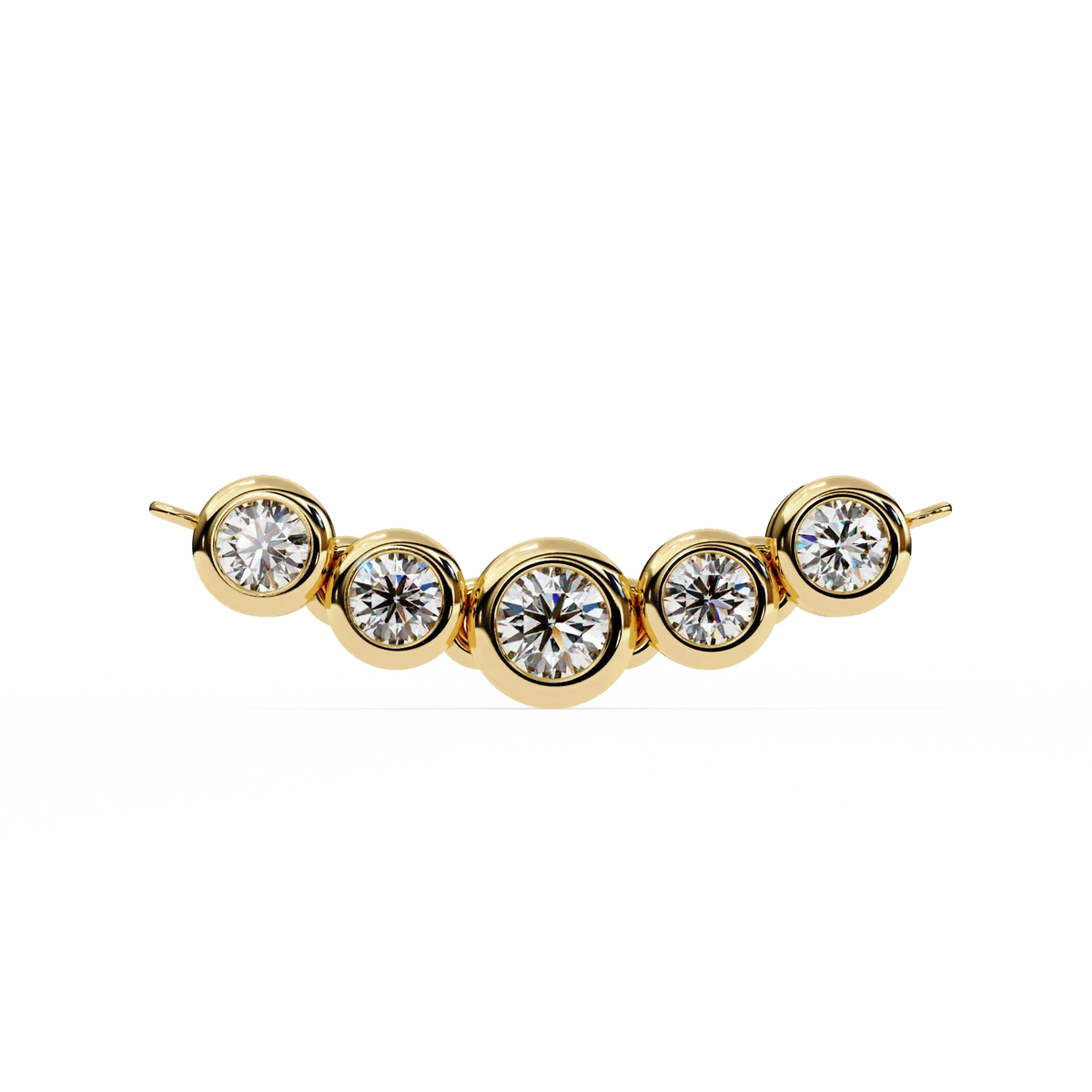 Nova Five Stone Lab Grown Diamond Necklace - Ophiratbf