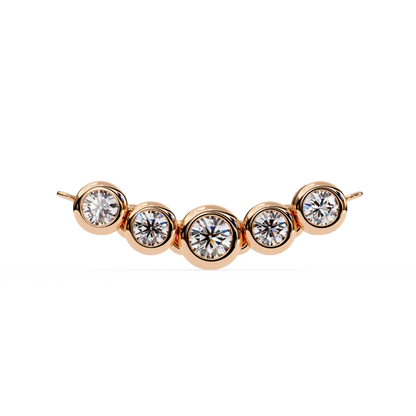 Nova Five Stone Lab Grown Diamond Necklace