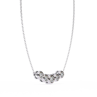 Nova Five Stone Lab Grown Diamond Necklace - Ophiratbf