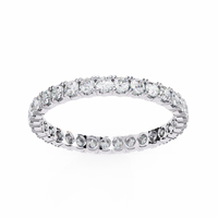 Whisper Micro Pavé Lab Grown Diamond Eternity Band - Ophiratbf