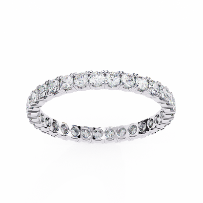 Whisper Micro Pavé Lab Grown Diamond Eternity Band