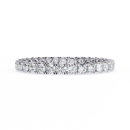 Whisper Micro Pavé Lab Grown Diamond Eternity Band