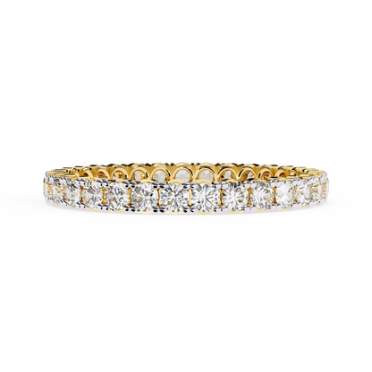Whisper Micro Pavé Lab Grown Diamond Eternity Band