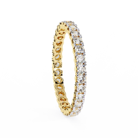 Whisper Micro Pavé Lab Grown Diamond Eternity Band - Ophiratbf