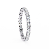 Whisper Micro Pavé Lab Grown Diamond Eternity Band - Ophiratbf