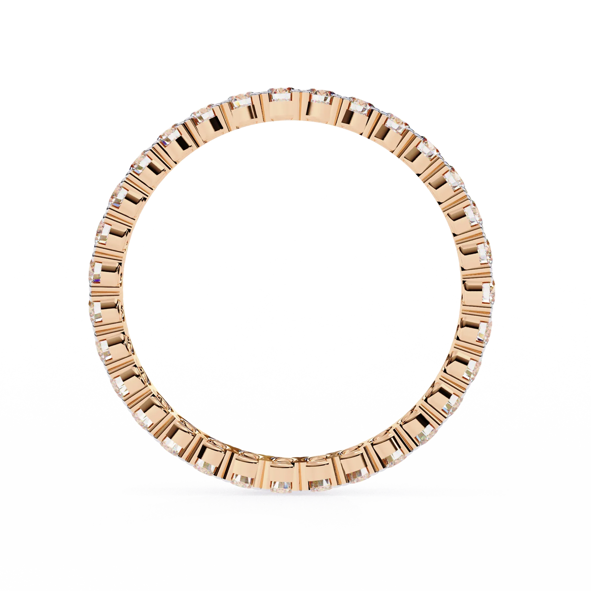 Whisper Micro Pavé Lab Grown Diamond Eternity Band - Ophiratbf