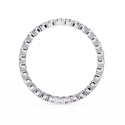 Whisper Micro Pavé Lab Grown Diamond Eternity Band
