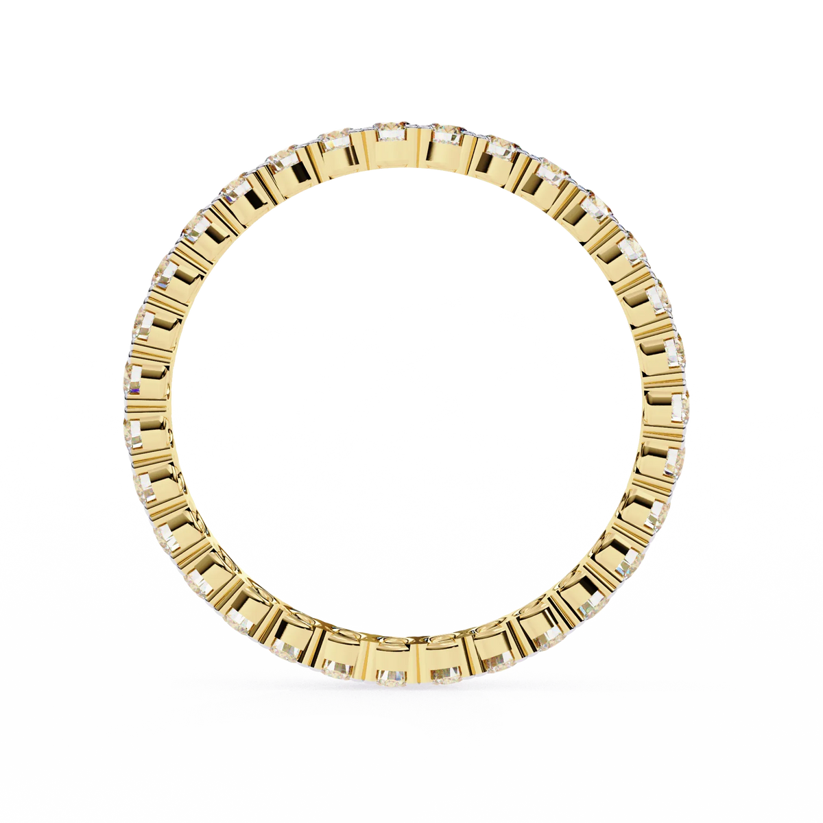 Whisper Micro Pavé Lab Grown Diamond Eternity Band - Ophiratbf