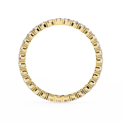 Whisper Micro Pavé Lab Grown Diamond Eternity Band