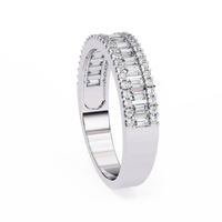 Ophira Moderne Baguette Lab Grown Diamond Band - Ophiratbf