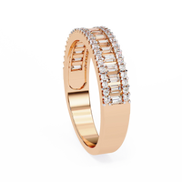 Ophira Moderne Baguette Lab Grown Diamond Band - Ophiratbf