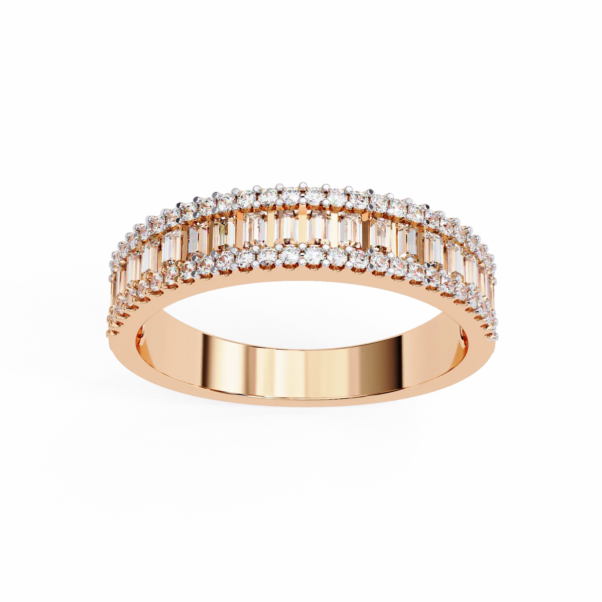 Ophira Moderne Baguette Lab Grown Diamond Band - Ophiratbf