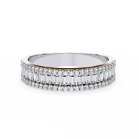 Ophira Moderne Baguette Lab Grown Diamond Band - Ophiratbf