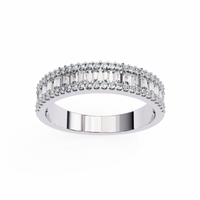Ophira Moderne Baguette Lab Grown Diamond Band - Ophiratbf