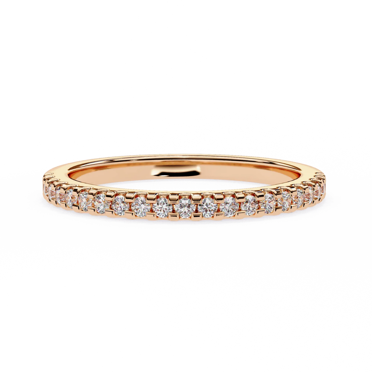 Petite Pavé Lab Grown Diamond Eternity Band - Ophiratbf