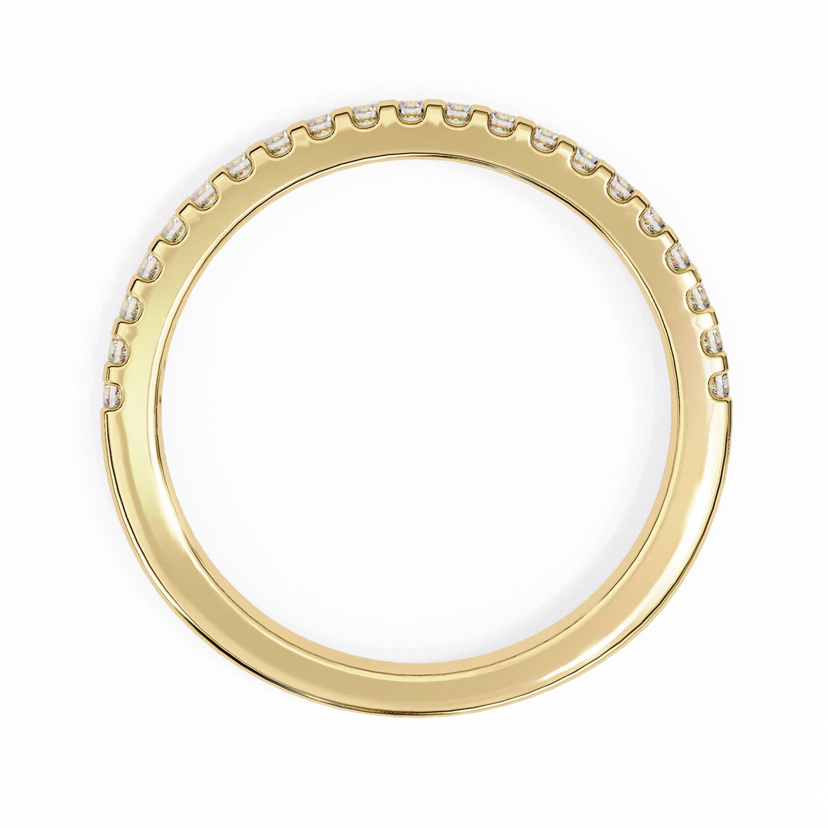 Petite Pavé Lab Grown Diamond Eternity Band - Ophiratbf