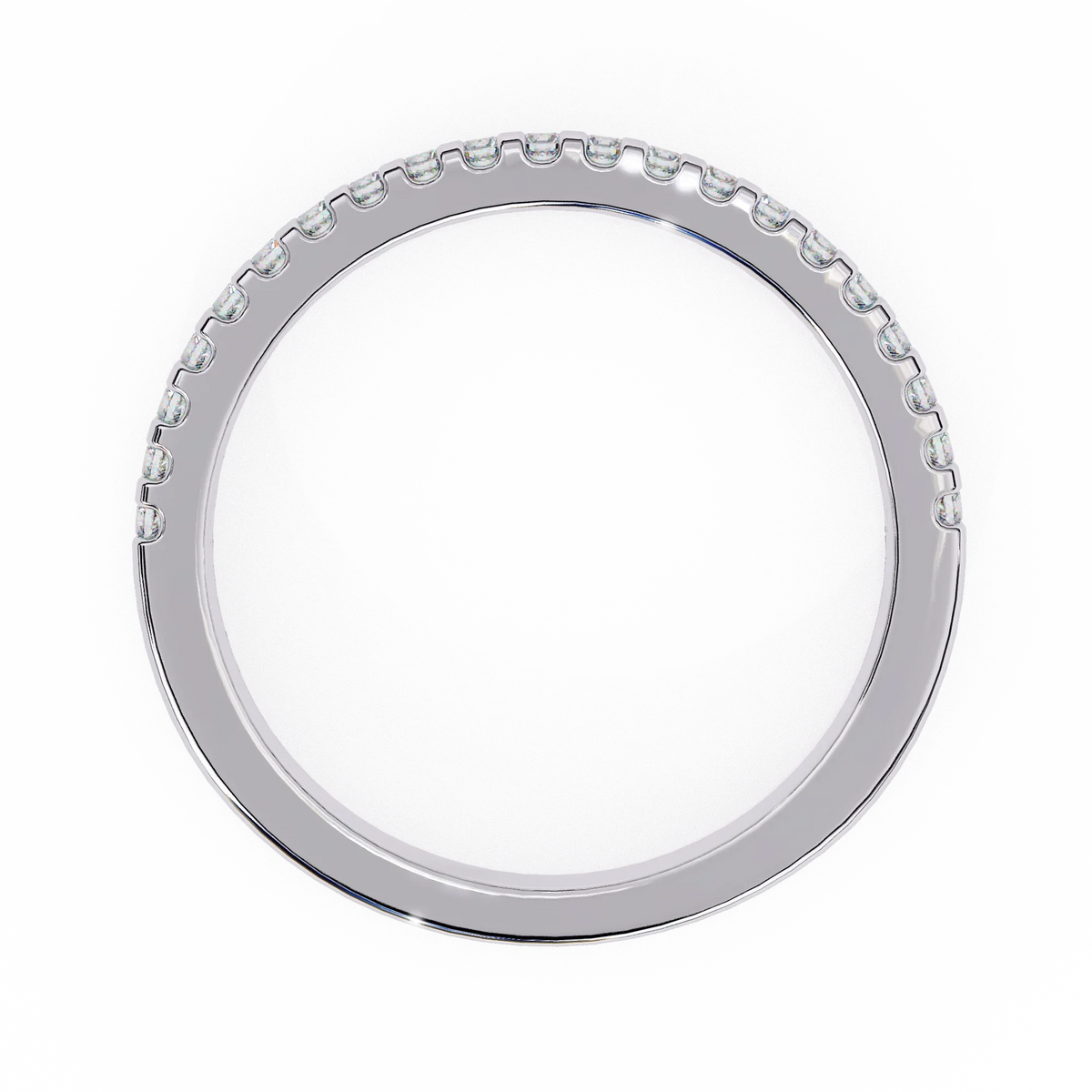 Petite Pavé Lab Grown Diamond Eternity Band - Ophiratbf