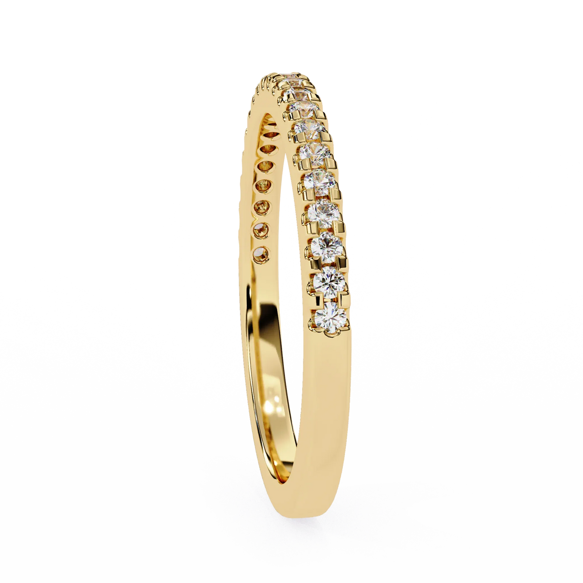 Petite Pavé Lab Grown Diamond Eternity Band - Ophiratbf