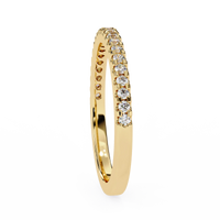 Petite Pavé Lab Grown Diamond Eternity Band - Ophiratbf