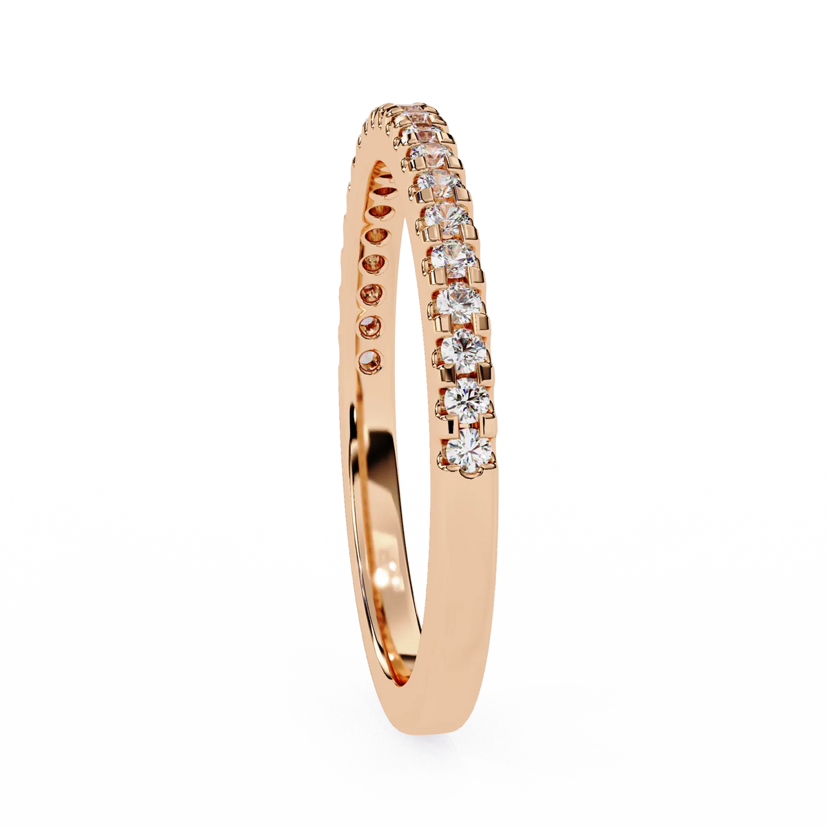 Petite Pavé Lab Grown Diamond Eternity Band - Ophiratbf