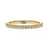 Petite Pavé Lab Grown Diamond Eternity Band - Ophiratbf