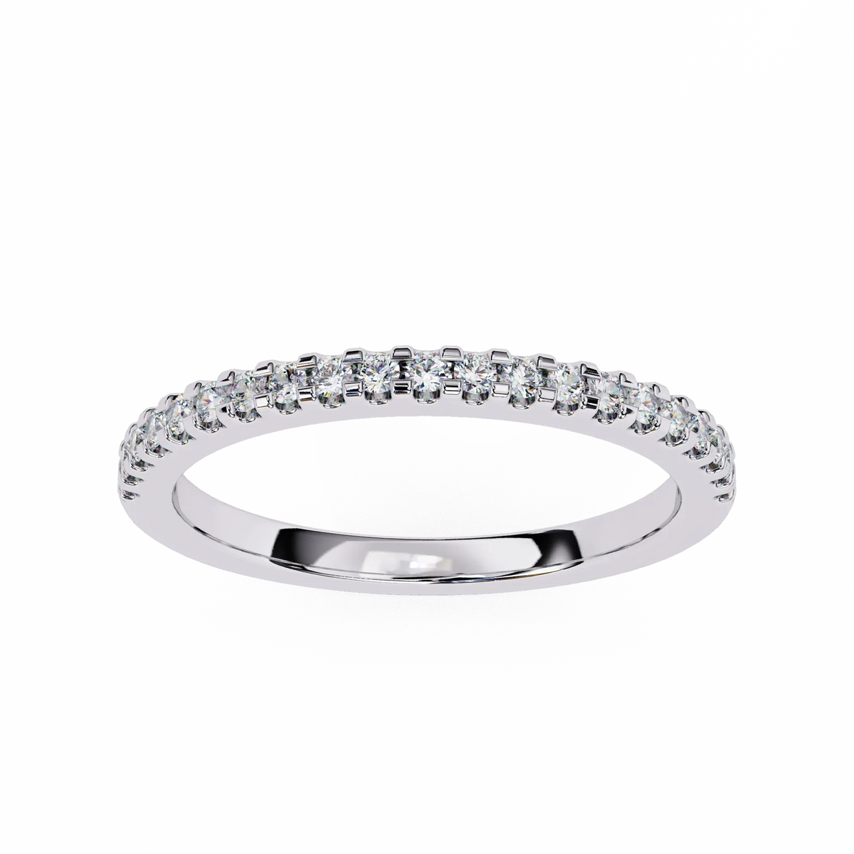 Petite Pavé Lab Grown Diamond Eternity Band - Ophiratbf