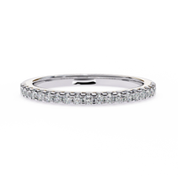 Petite Pavé Lab Grown Diamond Eternity Band - Ophiratbf