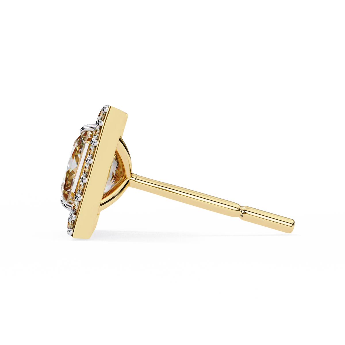 Celestial Princess Halo Lab Grown Diamond Studs - Ophiratbf