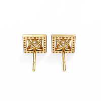 Celestial Princess Halo Lab Grown Diamond Studs - Ophiratbf