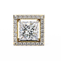 Celestial Princess Halo Lab Grown Diamond Studs - Ophiratbf