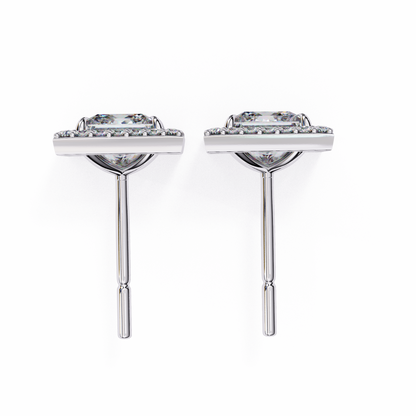 Celestial Princess Halo Lab Grown Diamond Studs