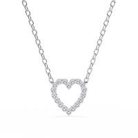 Amora Heart Lab Grown Diamond Pendant - Ophiratbf