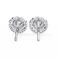 Stellar Floating Halo Lab Grown Diamond Studs - Ophiratbf