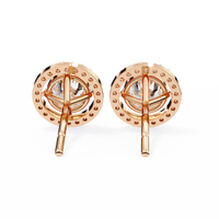 Stellar Floating Halo Lab Grown Diamond Studs - Ophiratbf