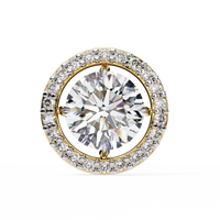 Stellar Floating Halo Lab Grown Diamond Studs - Ophiratbf