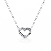 Amora Heart Lab Grown Diamond Pendant - Ophiratbf