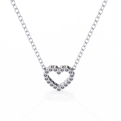 Amora Heart Lab Grown Diamond Pendant