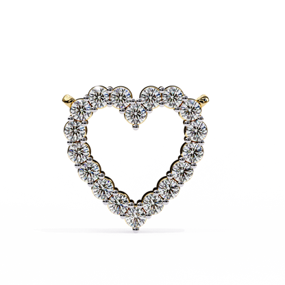 Amora Heart Lab Grown Diamond Pendant