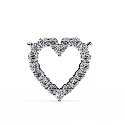 Amora Heart Lab Grown Diamond Pendant