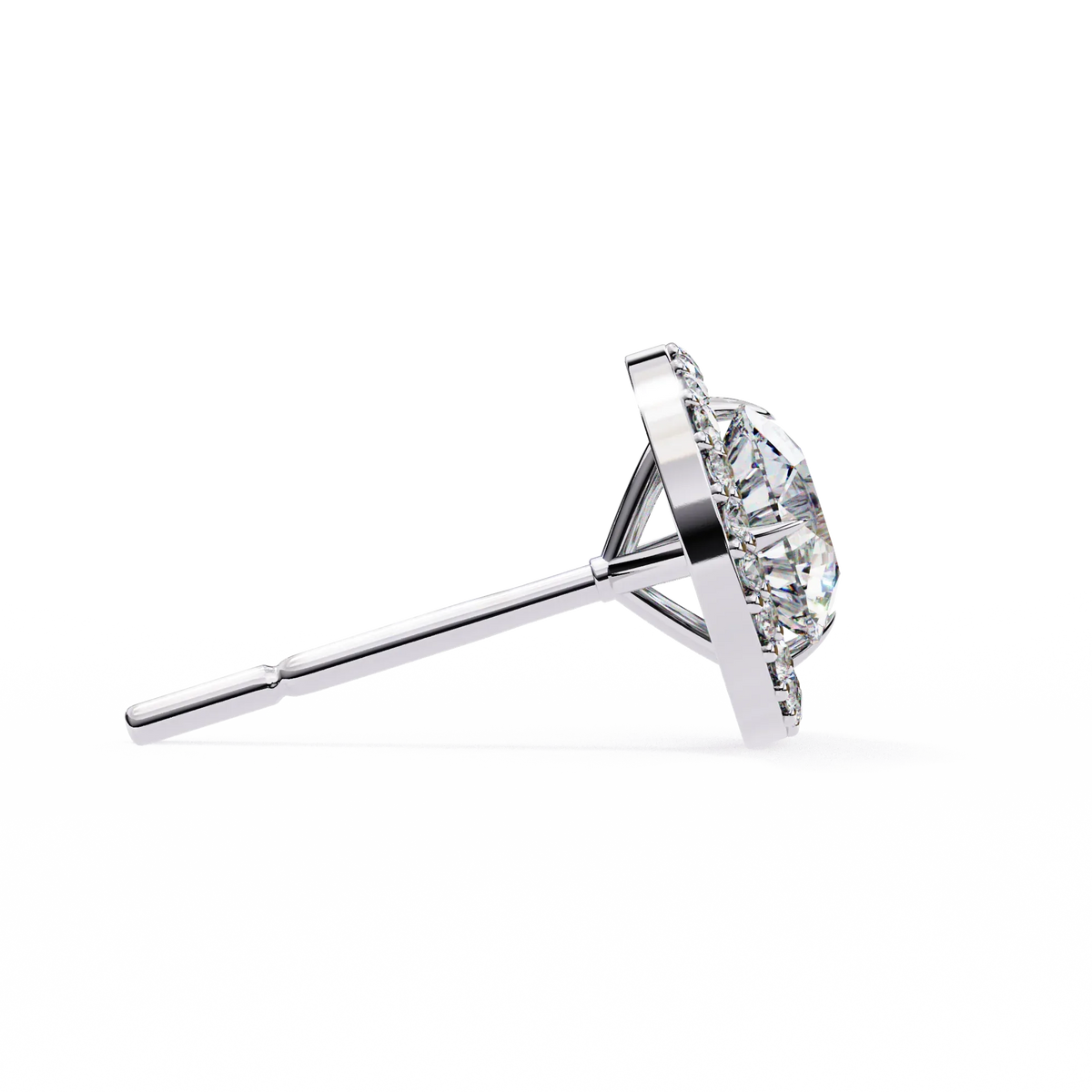 Stellar Floating Halo Lab Grown Diamond Studs - Ophiratbf