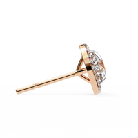 Stellar Floating Halo Lab Grown Diamond Studs - Ophiratbf