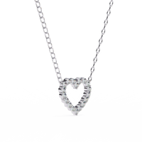 Amora Heart Lab Grown Diamond Pendant - Ophiratbf