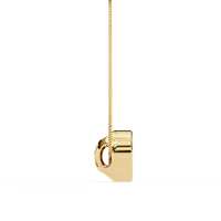 Solstice Halo Lab Grown Diamond Pendant - Ophiratbf