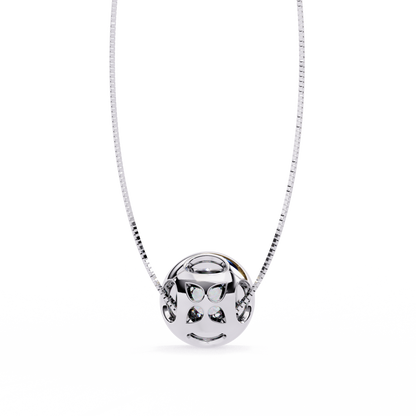 Solstice Halo Lab Grown Diamond Pendant