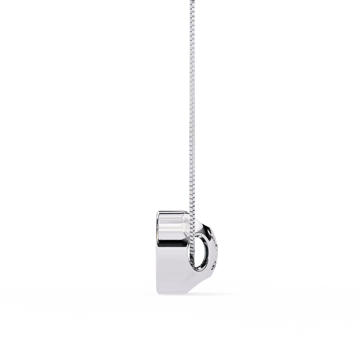 Solstice Halo Lab Grown Diamond Pendant - Ophiratbf